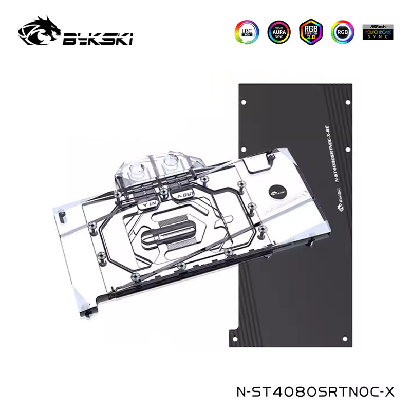 Blok Air Bykski Berfungsi Untu - Rtx 4080 Water Cooling Block ulasan dan harga