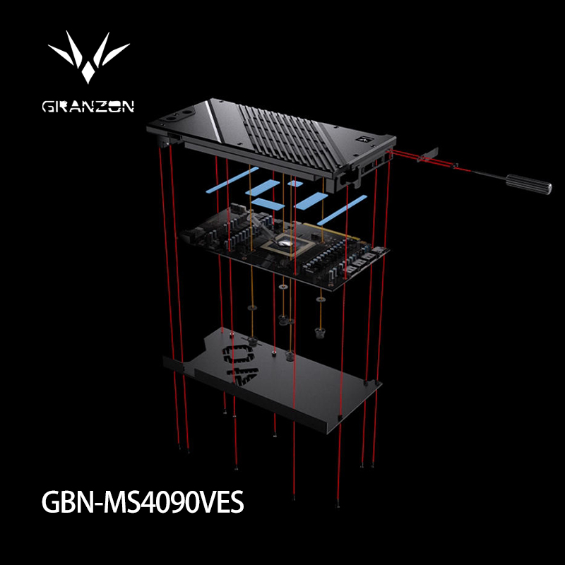 Blok Air GPU Granzon untuk Kar - Rtx 4090 Water Block Full Cover ulasan dan harga