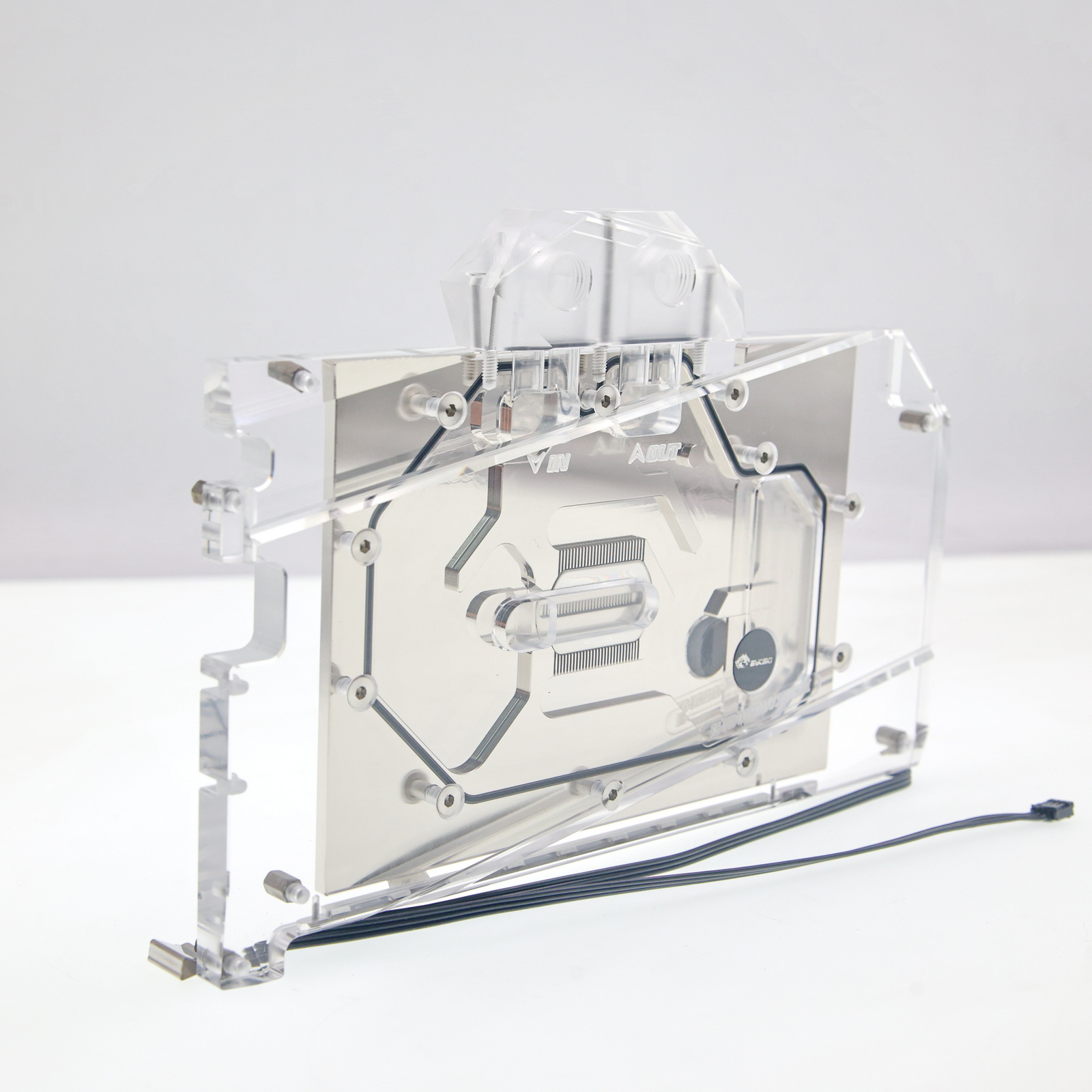Bykski Full Cover RGB GPU Bloc - Rtx 4090 Water Block Full Cover ulasan dan harga