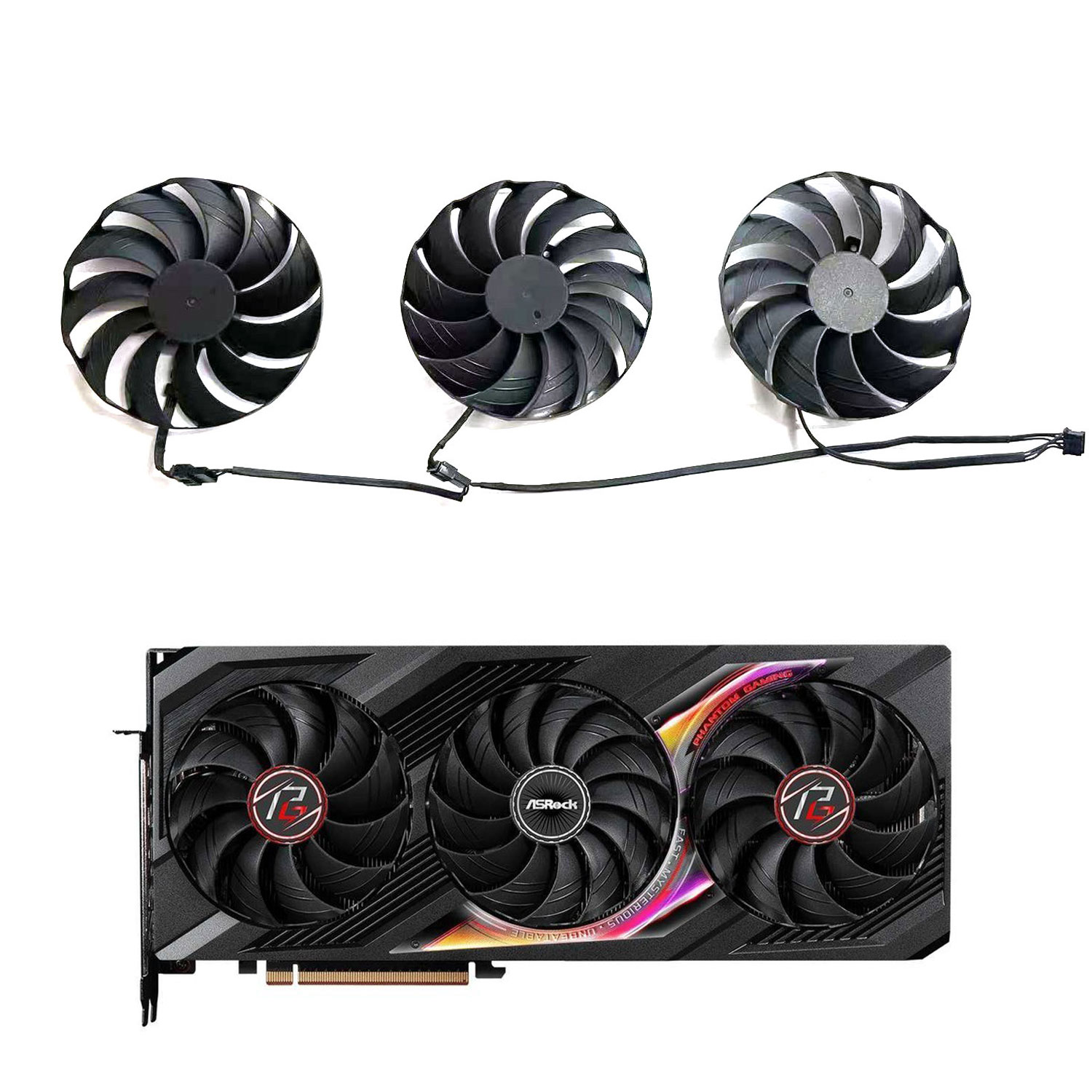 Kipas Pengganti Kartu Grafis A - Rx 7800 Xt 16Gb ulasan dan harga