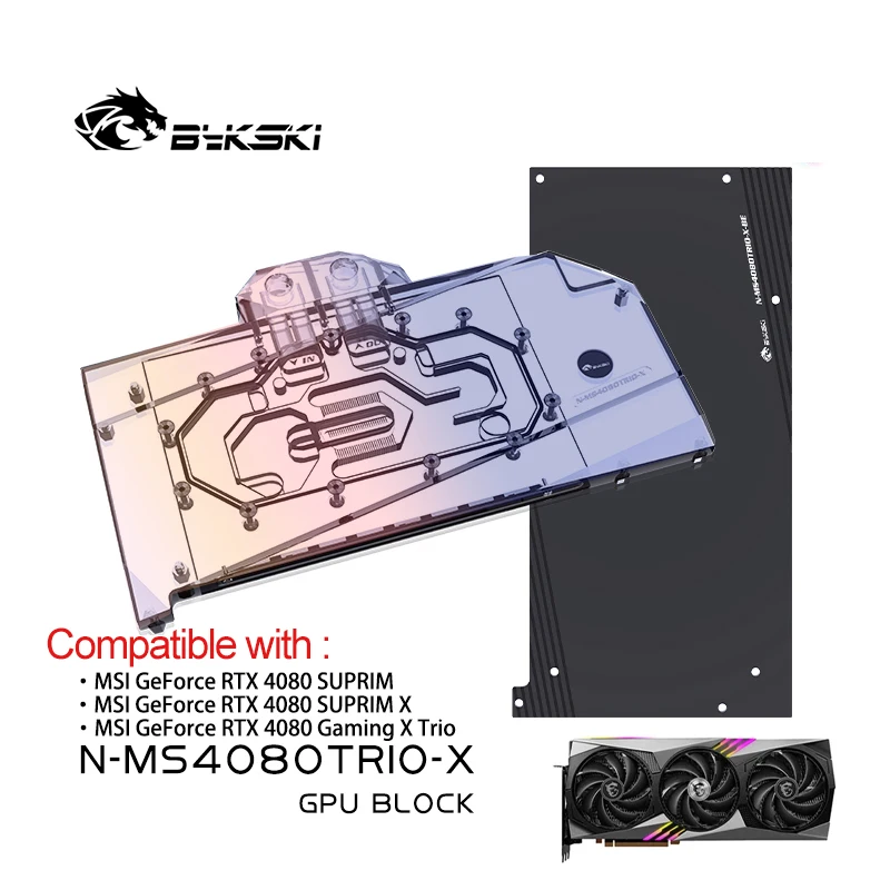Bykski GPU Block untuk Kartu G - Rtx 4080 Water Cooling Block ulasan dan harga