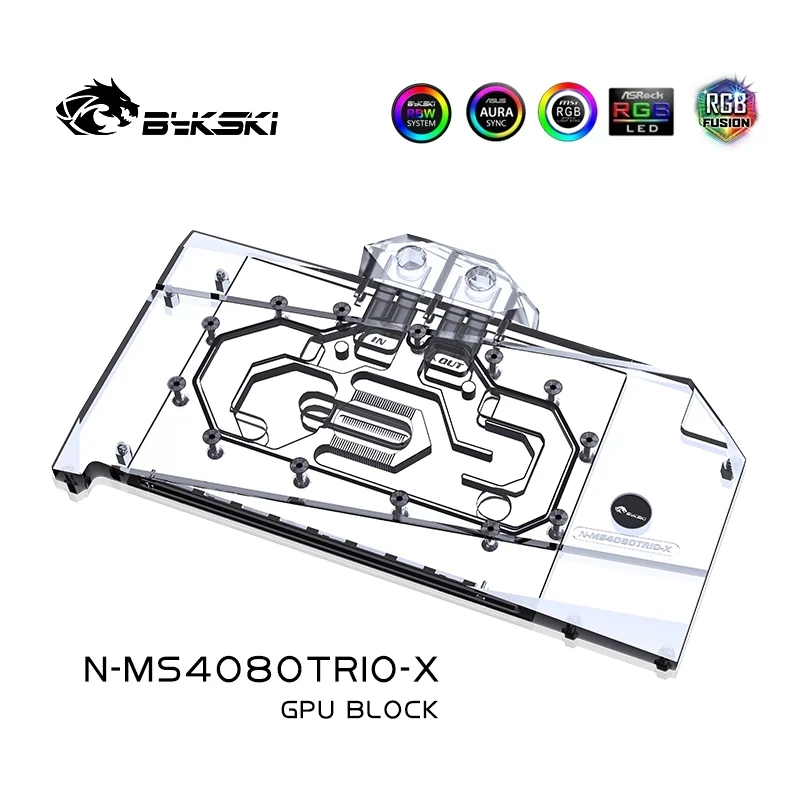 Bykski GPU Block untuk Kartu G - Rtx 4080 Water Cooling Block ulasan dan harga